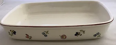 Villeroy & Boch Petite Fleur Rectangular Casserole Baking Dish 11-1/2  • $22.95