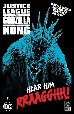 Justice League Vs Godzilla Vs Kong #1 (christian Duce Godzilla Roar Variant) • $19.79