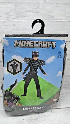Minecraft Ender Dragon Deluxe Halloween Costume Size LG 10-12 NEW • $25.49