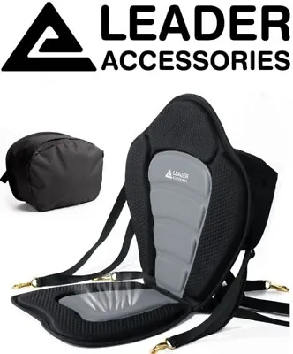 $48.95 • Buy Adjustable Padded Deluxe Kayak Seat With Detachable Backpack/Bag Canoe Backrest