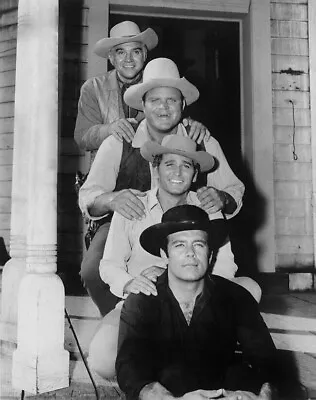 Bonanza Cast  Dan Blocker Pernell Roberts Michael Landon  8x10 Glossy Photo • $8.99