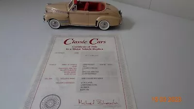 1941 Chevrolet Special Deluxe Danbury Mint Model Car • £30