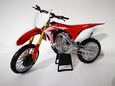 Newray HONDA CRF 450 1:6 Die-Cast Motocross MX Toy Model Bike Red • £54.99