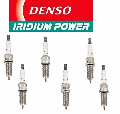 6 OEM DENSO FK20HR11 Long Life Iridium Power Spark Plugs OEM Toyota Lexus • $149.87