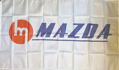 MAZDA Old Skool VINTAGE HUGE Flag..Classic Car Show Man Cave Garage Shed • $26.50