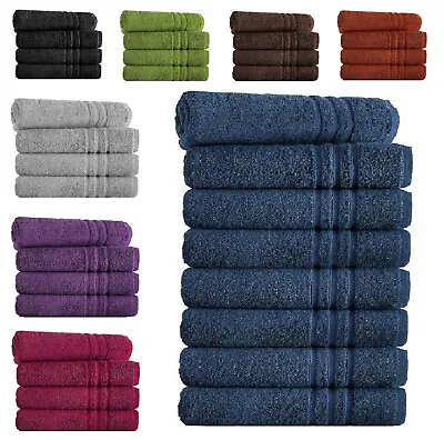 Large Bath Towels 100% Cotton Bath Sheet Big Soft Hotel Quality Towels Multipack • £12.99