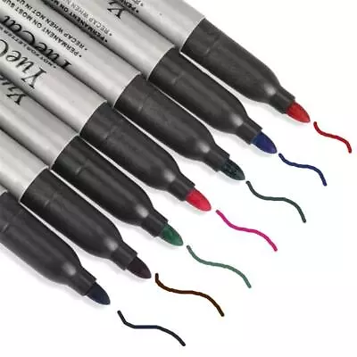 £6.41 • Buy 12Pcs/Box Tattoo Transfer Pen Professional Skin Marker Body Art Marking Pen