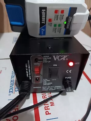 VCT VT-500J - Japanese Step Up/Down Voltage Transformer Converts 500 Watt Tested • $90
