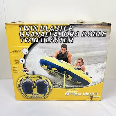 Sevylor West Marine Twin Blaster Inflatable Two Person Towable Boat Tubing • $179.99