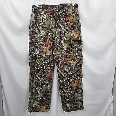 NWT Mossy Oak Camo Cargo Pants Men’s Med 32-34 Turkey Thug Obsession 3D Hunting  • $29.99