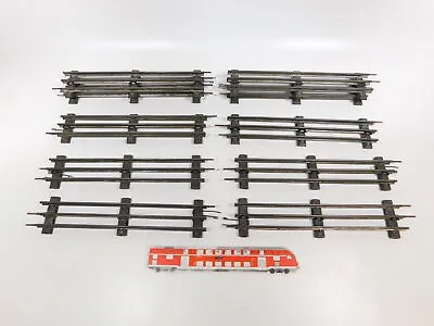 CI262-2 10x Märklin Gauge 0 Track/Track Piece (10 3/16in) For Electric Operation • $47.38