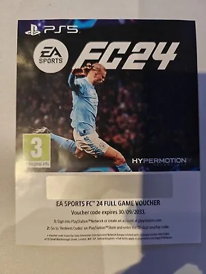 EA FC 24 PS5 Download With Ultimate Team Pack • £35