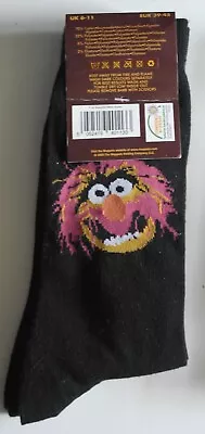 Lot#734 The Muppets 2 Pairs Mens Socks Size Uk 6-11 • £4