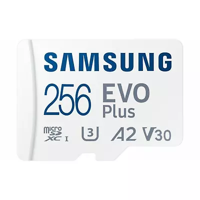 Class10 SDXC Memory 130MB/S Micro SD Card SamSung Evo Plus 256GB • $57.95