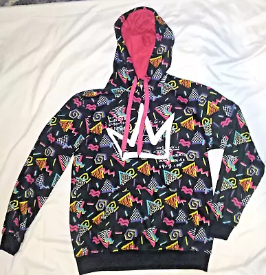 Screenshot Urban Hip-Hop Premium Fleece Hoodie Retro 90s Math Multicolor L (C01) • $29.50