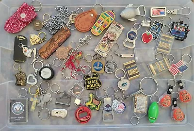 Vintage Lot Novelty Key Rings And Key Chains Check Out My Other Lots  • $9