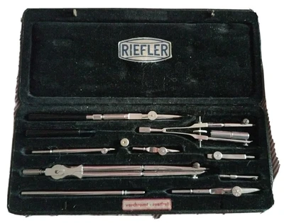 £20 • Buy  Vintage Riefler Technical Drawing Compass A12 In Very Good Condition 