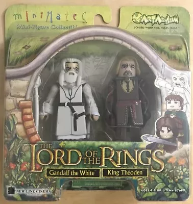 Minimates Lord Of The Rings Gandalf The White & King Theoden • $8.99