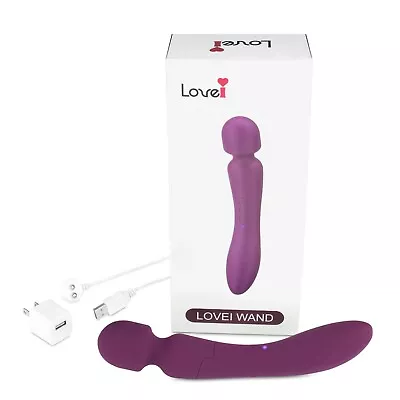 LoveI Dual Motor Wand - Massager With 3 Speed Options And 7 Pulsating Massager • $39.98