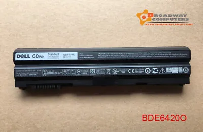 60Wh Original Battery Dell Latitude E5420 E5520 E6420 E6520 T54F3 T54FJ X57F1  • $55