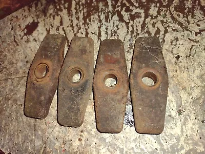 Massey Harris 44 Special Tractor Engine Exhaust Manifold  Clamps 4 MH Parts • $20