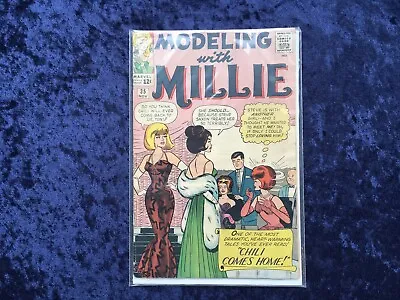Modeling With Millie #35 MARVEL 1964 Stan Lee & Stan Goldberg 🔥 • $17.99