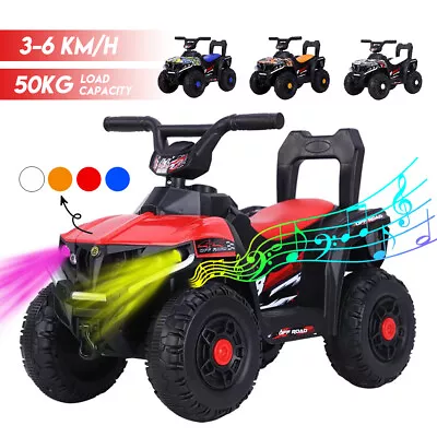 Kids Electric Ride On ATV Quad Bike 4 Wheeler Toy Car Rechargeable Battery 6V • $79.99