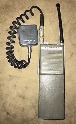 Vintage Motorola HT200 With Excellent Condition Speaker Mike • $195