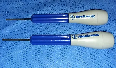 Set Of 2 Medtronic XOMED Surgical Cranial Frame Screw Drivers  FREE SHIPPING • $69.95