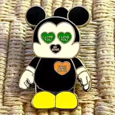 DISNEY 2009 Limited Release Mickey Mouse  Candy Love  Vinylmation Pin • $0.99