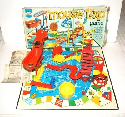Vintage Mouse Trap Game No. 2601-3 By IDEAL (1975) Not Complete Read • $13.59