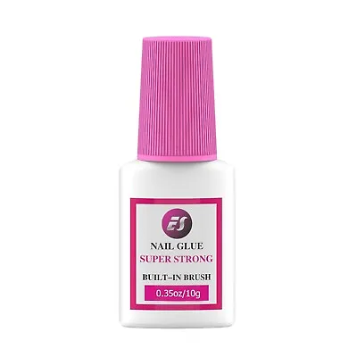 10g Nail Glue With Brush ✅ EXTRA STRONG ✅ Professional False Nail Tips Quick ✅ • $3.69