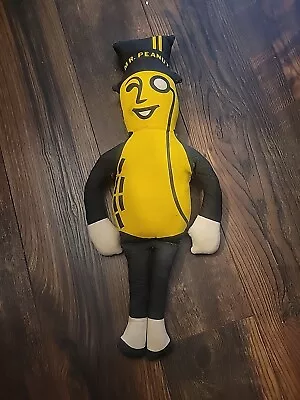 Vtg 1970s Stuffed Mr. Peanut Toy Cloth Doll 19   • $6