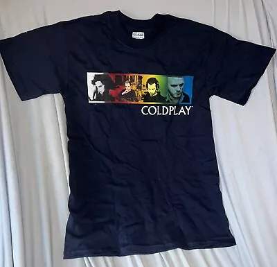 Coldplay 2005 Twisted Logic Tour T-shirt - New Never Worn - Size S • $44.54