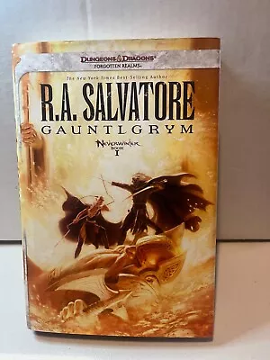 R A Salvatore: GAUNTLGRYM.  Neverwinter Book 1 -  Forgotten Realms Fantasy Book • $0.99