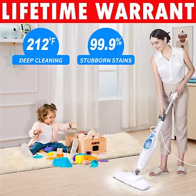 Steam Cleaner Heavy Duty Carpet Cleaner Mop Multi Purpose Cleaning Home 3000W UK • £37.70