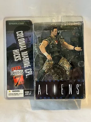 McFarlane Toys Movie Maniacs Series 7 ALIENS Colonial Marines CPL. HICKS NEW MIB • $35