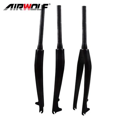 Mountain Bike Carbon Fork 26/27.5/29er Mtb Disc Bicycle Rigid Tapered Forks • $70.15