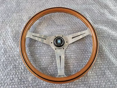 VINTAGE NARDI  WOOD STEERING WHEEL MINI Austin BMW Volk Swagen Volvo Mx5 Ae86 • $279