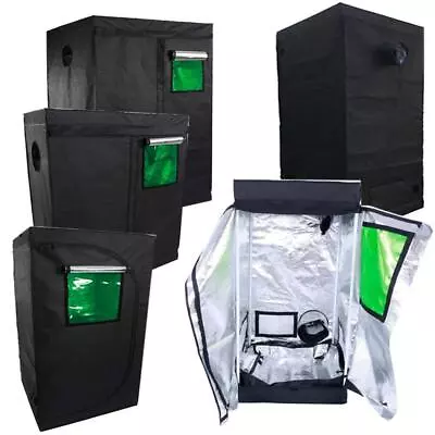 Hydroponics Grow Tent 100% Reflective Mylar Non Toxic Indoor Room W/Green Window • $54.99