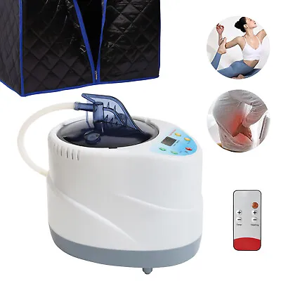 4L 1300W Sauna Steamer Pot Steam Generator W/ Remote Control For Tent Home SPA • $74