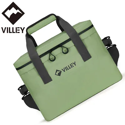 VILLEY Cooler Bag 30Cans Insulated Soft Sided Cooler Leakproof Cooler Cooler 20L • $40.99