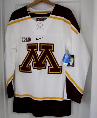 NWT Authentic NIKE University Of Minnesota Golden Gophers Hockey Jersey Size S • $99.99