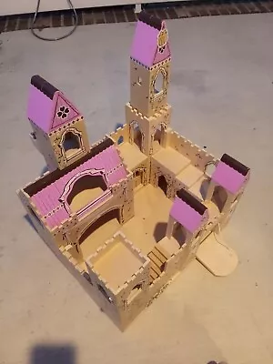 Melissa & Doug Folding Princess Castle  Wooden INCLUDING Dolls AND Furniture • $99