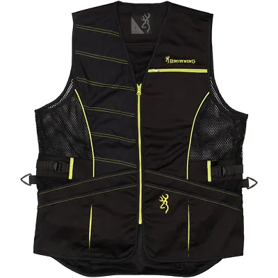 BROWNING Men's Ace Versatile Shooting Vest With Mesh Panels - All Colors & Sizes • $55.99