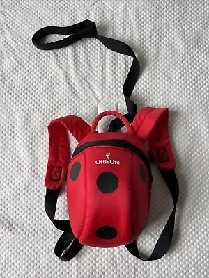 £0.99 • Buy LITTLELIFE Red Ladybug Reins Backpack