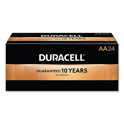 Duracell CopperTop Alkaline Batteries With Duralock Power Preserve Technology AA • $18.29