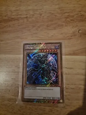 Yugioh Card Dark Magician MVP1-ENGV3 Gold Secret Rare Limited Edition • £3.20