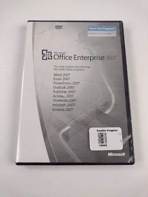 Microsoft Office Personal 2007 Home Use Program Word Excel Outlook With Key • $19.99