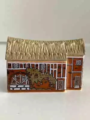 Wade Whimsies Whimsey-On-Why Porcelain Figurine Watermill House Barn England #14 • $15.99